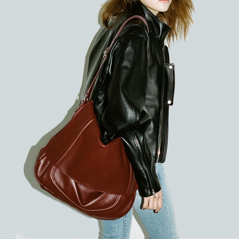 

Evening Bags Factory Custom Wholesale Waterproof Wide Strap Bag Women's Pu Leather Zipper Big Shoulder Messenger Computer
