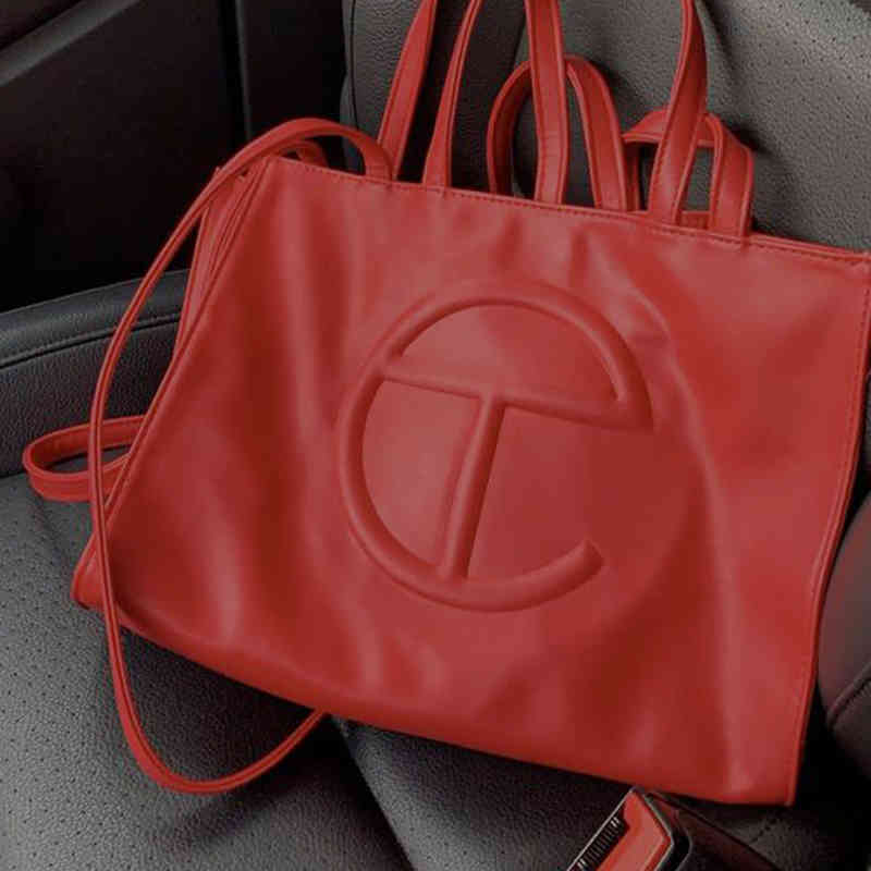 

Telfar Bags Shoulder Medium Designer Shopping Colors Brand Luxury Handbag Ladies Large Tote Purse For Women, Light green