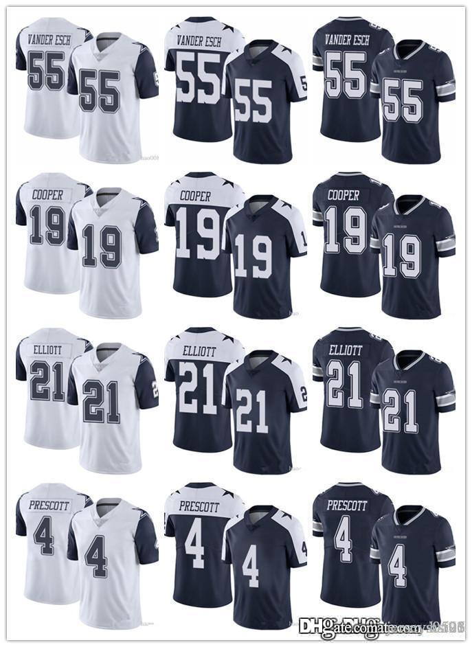 

Men Youth Dallas Women Cowboys 4 Dak Prescott 19 Amari Cooper 21 Ezekiel Elliott 55 Leighton Vander Esch Football Jerseys, Black;red