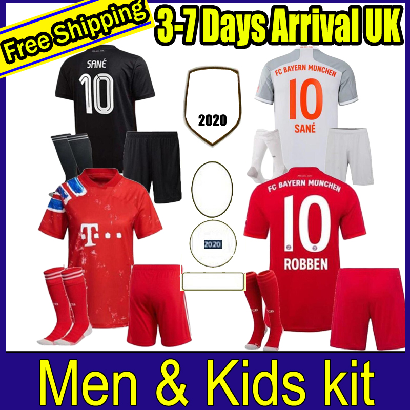 

Adults and kids 20 21 Bayern kit Munich soccer Jerseys LEWANDOWSKI 2021 HERNANDEZ COUTINHO child Adult uniforms Full set Football, Hr