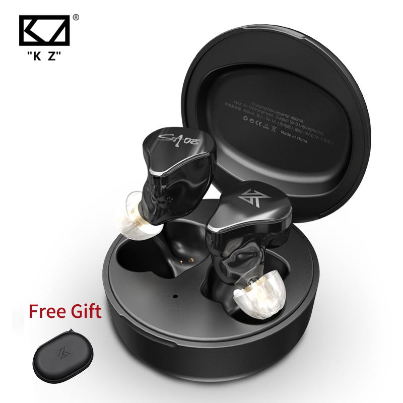 

Headphones & Earphones KZ SA08 TWS True Wireless Bluetooth-compatible 8BA Units Game Earbuds Touch Control Sport Running Headset Z1 Z3 E10