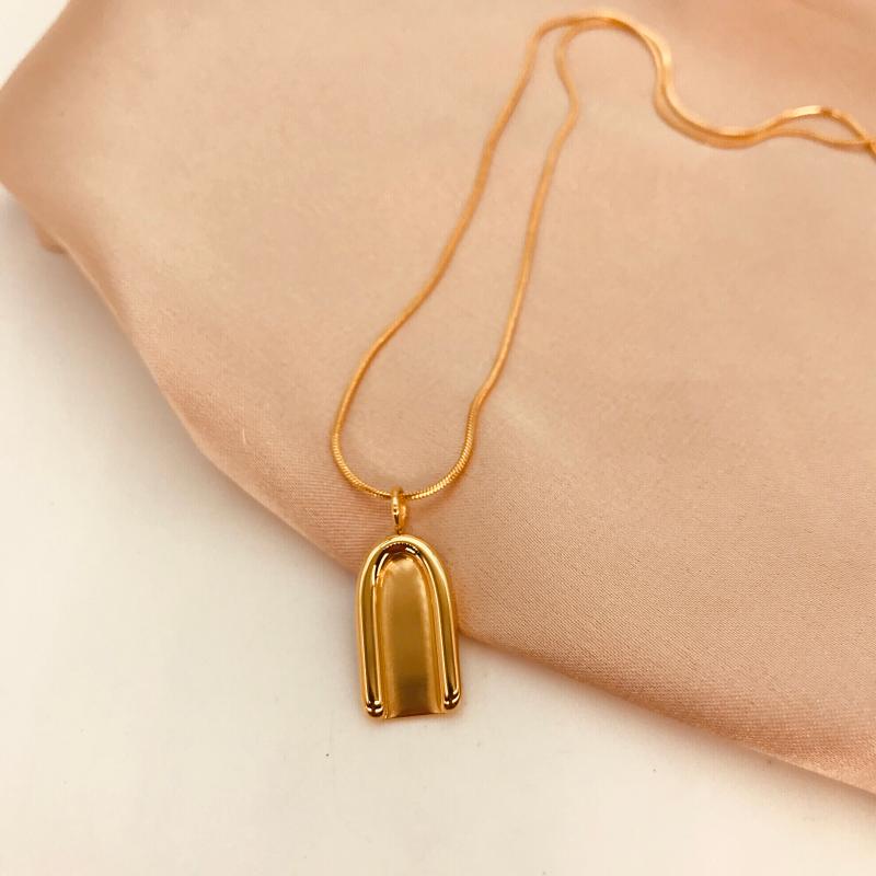 

Pendant Necklaces Love Tag Necklace Fashion Simple U-shaped