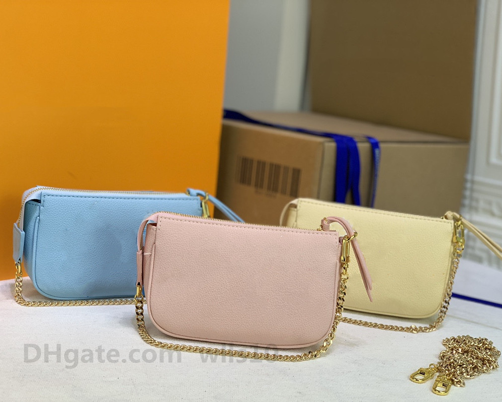 Femme sac à main sac d'épaule messager embrayage mode mini floral chaines en cuir authentique zipper gradient couleur femme sacs de main crossbod