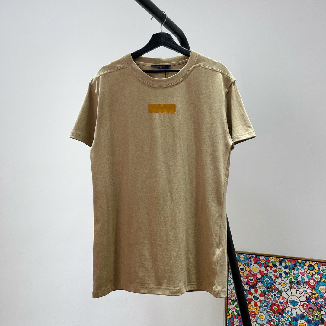 

2021 khaki mens and women fashion t-shirts
