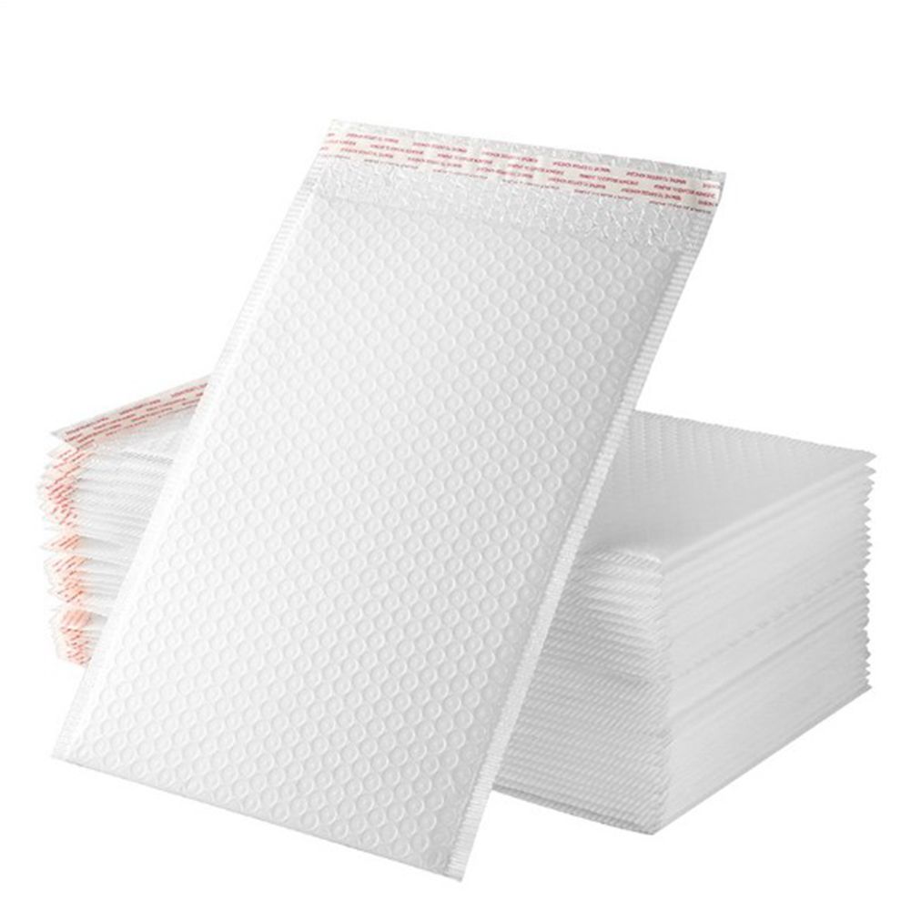 iMBA-2PM-100 iMBAPrice 100-7.5x10.5 Premium Matte Finish Self-Sealing Non-Padded White Poly Mailers/Mailing Envelopes/Bags