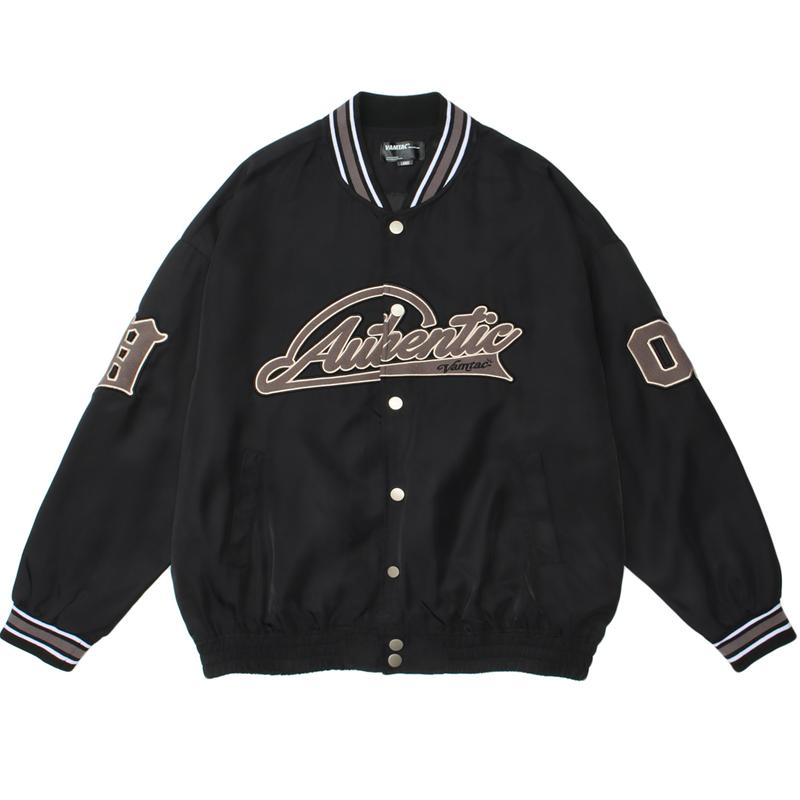 

Men's Jackets Hip Hop Varsity Baseball Jacket Men Women Oversized Streetwear Retro Letter Embroidery College Sports Outwear Windbreaker, Pink