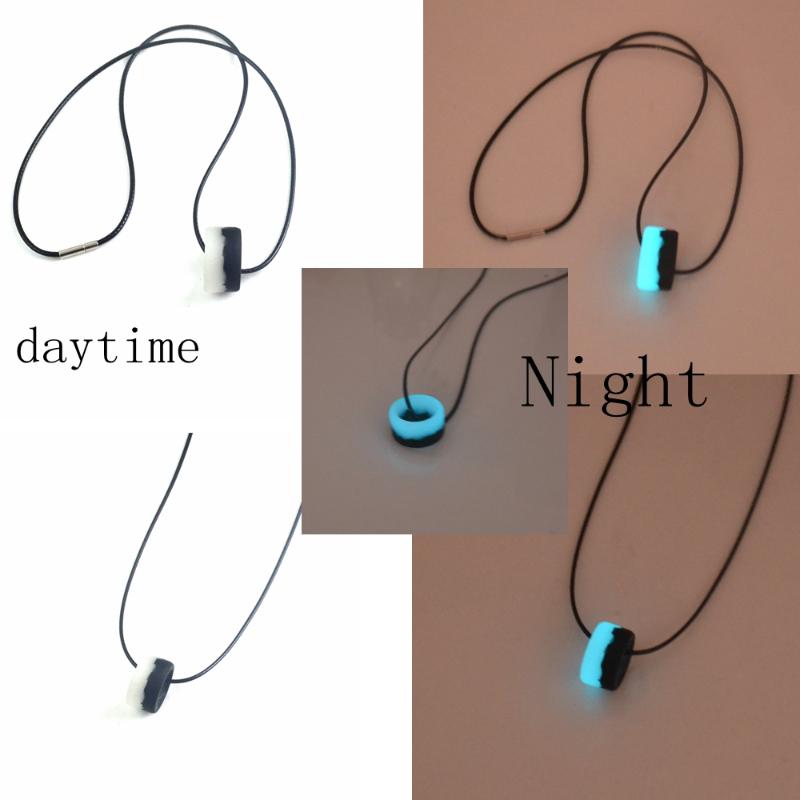 

Pendant Necklaces Resin Night Luminous Necklace, Handmade Handicraft Characteristic Man And Woman Gift