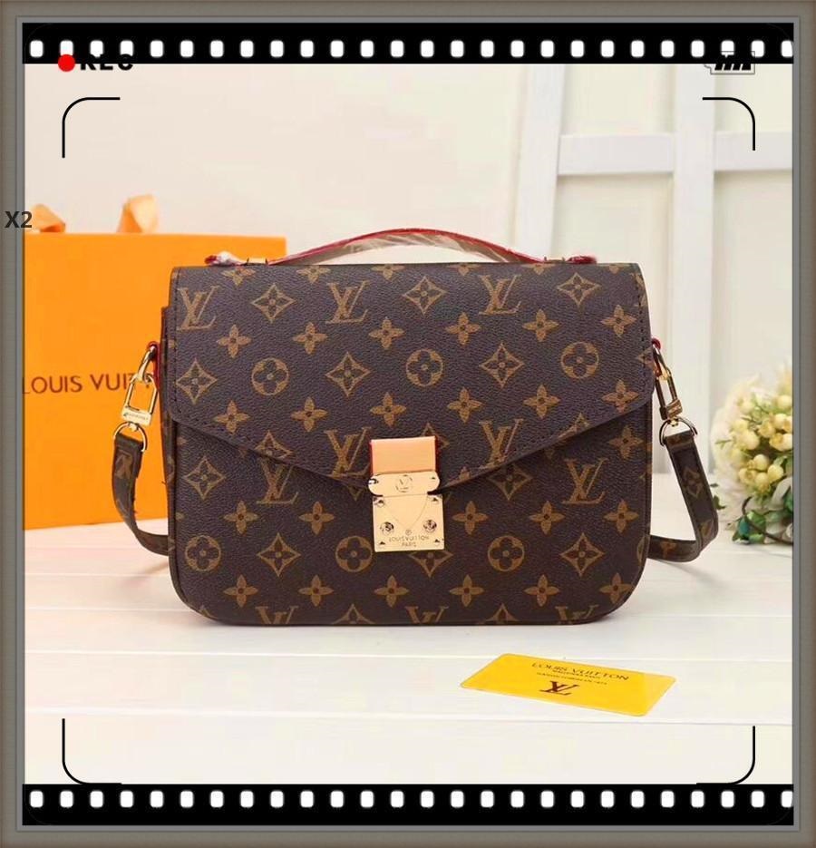 

2021 Fashion Women Shoulder Purse Handbags Luxurys Designer Messenger Bags Wallet Tote Bag YSL LV LOUIS BAG VITTON 49156, Golden;silver