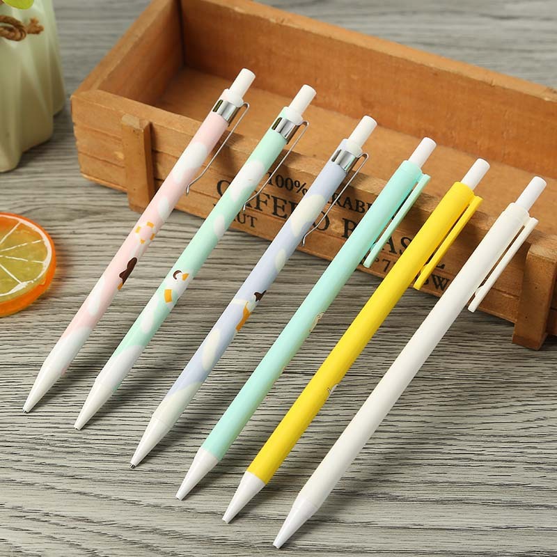 

pen Cartoon automatic cil creative cil free learning stationery gift for children, Blue;orange