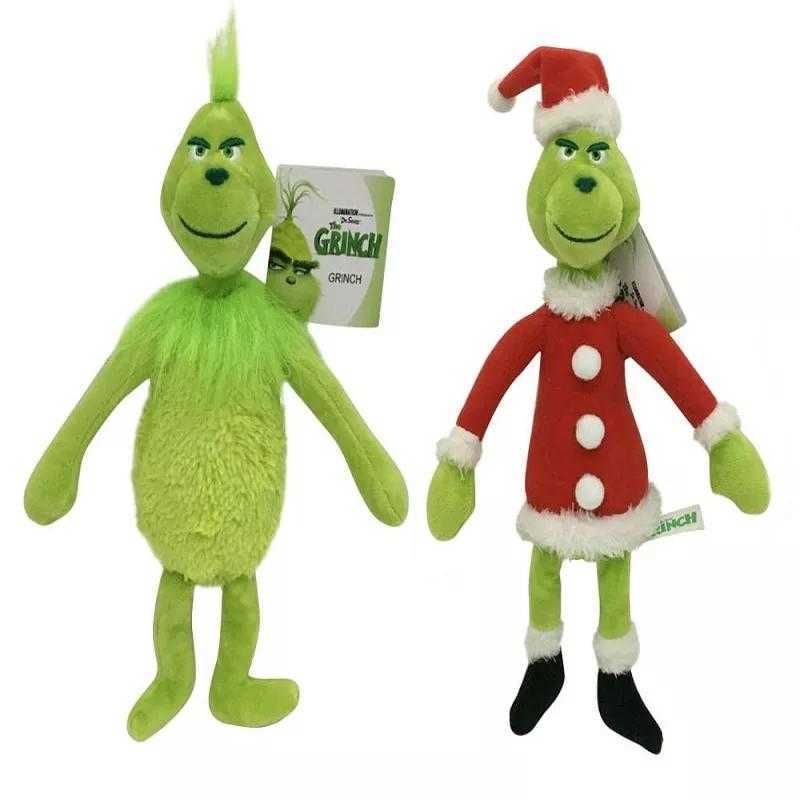 

Wholesale Christmas Plush Toys Grinch Stuffed Toy For Party Favor Gifts Max Dog Doll Soft Stuffed Cartoon Animal Peluche For Kids Birthday, Multicolor