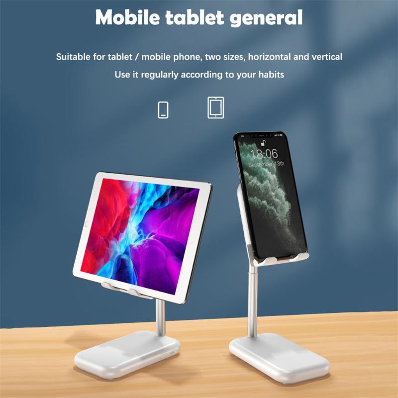 

Cell Phone Mounts & Holders Tablet Desk Desktop Mount Stand Holder Anti-slip Anti-scratch Adjustable Aluminum Usb Fan 0-12.9 Inch