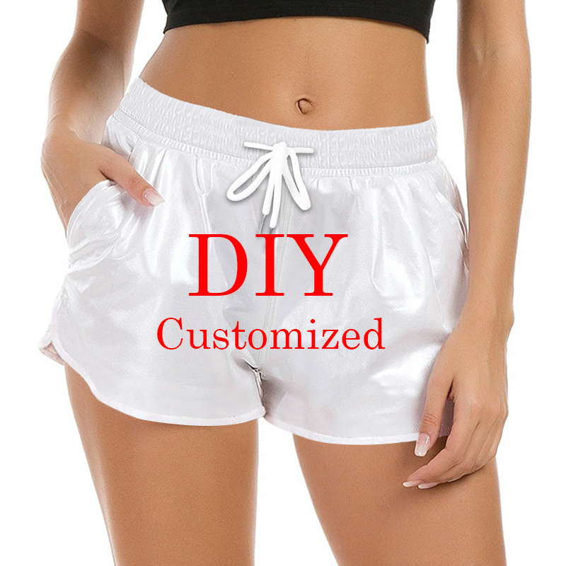 

CLOOCL Women DIY Beach Shorts 3D Printed Design Casual Pants Ladies Cartoon Anime Star Singer Sports Clothing Harajuku Style Woman Streetwear
