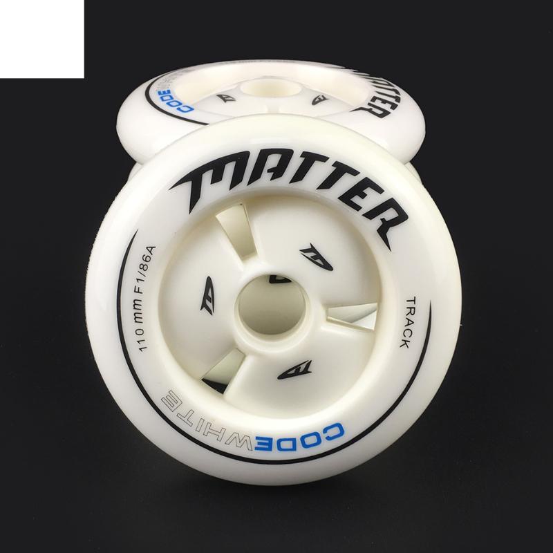 

Matter 110m Rollers For Marathon Speed Inline Skates Wheel 8 Or 6 Pcs/Lot Racing Skating Wheels Bont Powerslide LZ0 Skateboarding