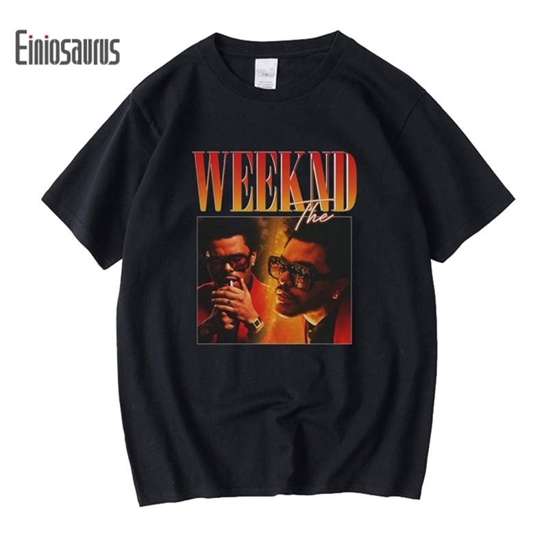 

The Weeknd 2.0 90s Vintage Unisex Black shirt Men Shirt Retro Graphic Shirts 100% Cotton -shirt Man Woman ees ops 210714, Clear