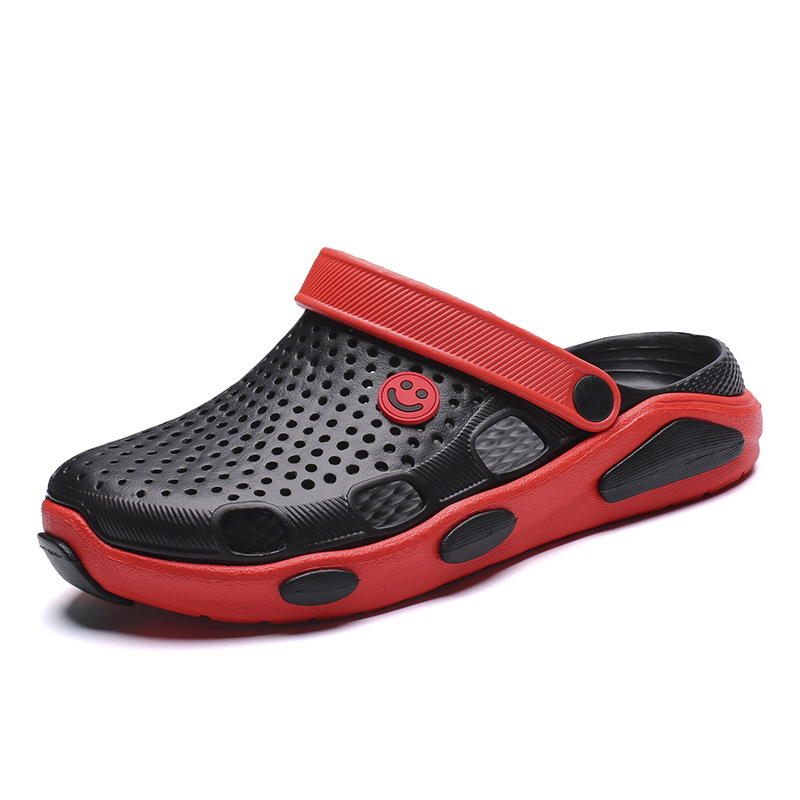 

Sell well Summer Comfortable Men's Women's Sandals Classic Outdoor Hole Shoe Beach slippers Lady Gentlemen Flip Flops Children Walking