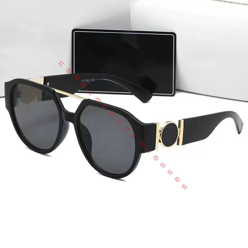 

Luxury Glasses For Men sunglasses Fashion Brand Design Popular Hollow Out Optical Lens Cat Eye Full Frame Black Tortoise Silver Come With Package Sonnenbrille