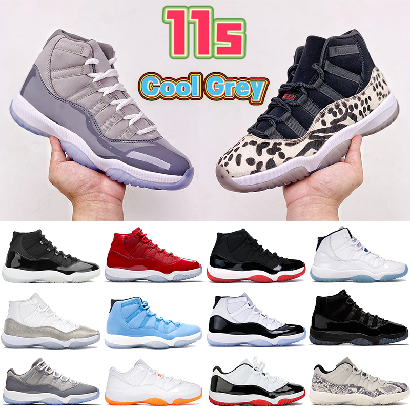 

High cool grey 11 11s mens basketball Shoes animal instinct 25th Anniversary white bred citrus legend blue concord 45 men women sneakers US 5.5-13, 32 bubble wrap packaging