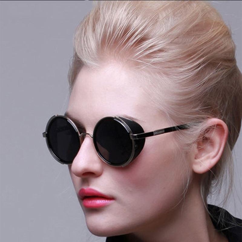 

Sunglasses 2022 Steampunk For Men Oval Small Clear Classic UV400 Sun Glasses Trends ForTransparent Shades Women
