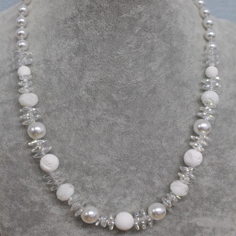 

Krasivaya Murrinel With Crystal Italy Style Necklace For Women Fashion Jewelry Chains