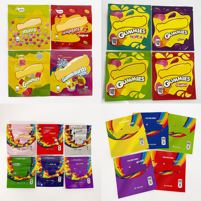 

war heads skittl es ca nna bur st de lta 8 gummies bag peach rings edibles packaging zipper gu mmy bags