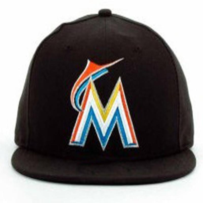

3 styles Marlins  letter Baseball caps hip hop cap for men women gorras casual Fitted Hats, Blue;gray
