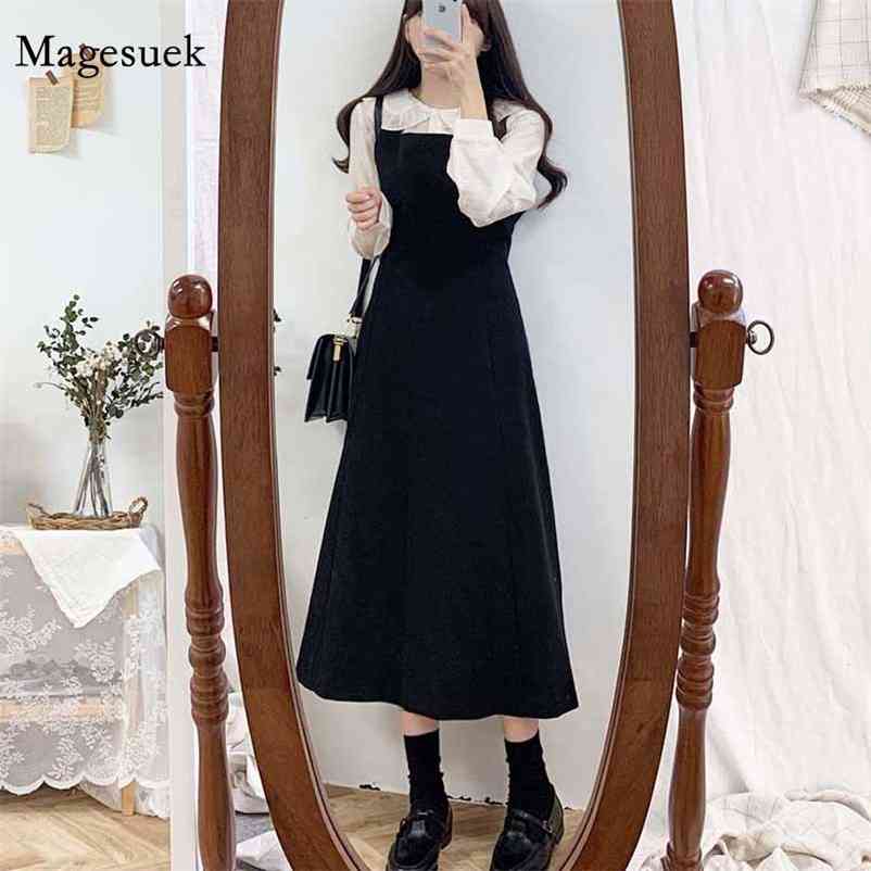 

Vintage Sleeveless Autumn Plus Size Dress Girls Boho Party Female Long Sundress Women es Robe Vestido 11607 210518, Beige