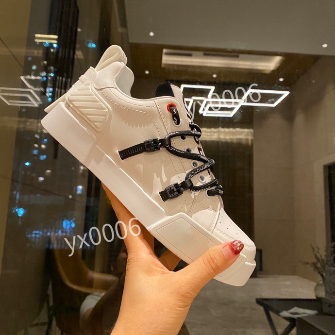 

2021 fashion platform mens casual 35-41 shoes snakeskin triple black white Low leather flat suede men women trainers sports shoe chaussures zapatos scarpe cx201011, Choose the color