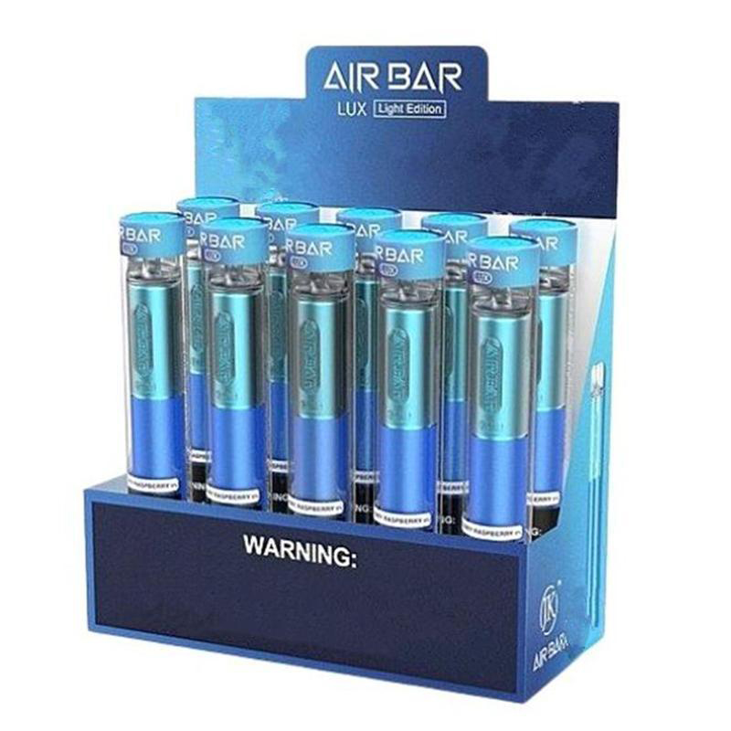 

E Cigarettes AIR BAR LUX 1000Puffs Pods Disposable Vape Pen 500mAh Battery 2.5ml Oil Cartridges Device JK pk Airbar Max