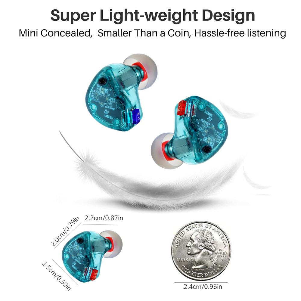 

Digital Hearing Aid Rechargeable MUSIC Amplifier Ear Aids Hearing Aids 6 Channels Deafness DeviceScouts
