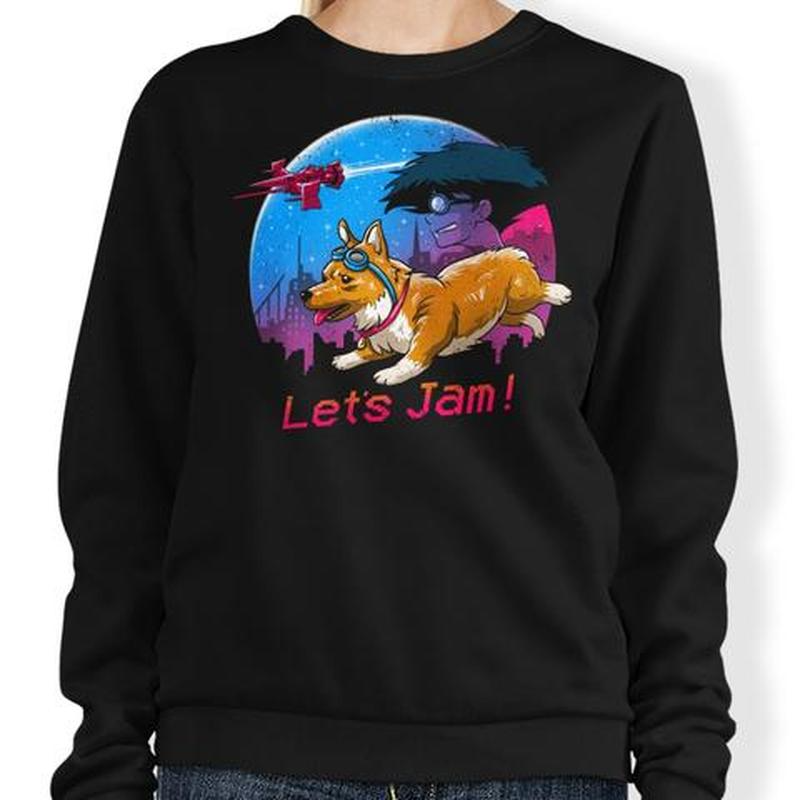 

Obedient dog pattern men's hoodless sweater 3D printing visual impact top punk gothic round neck high-quality hoodless sweater, Black