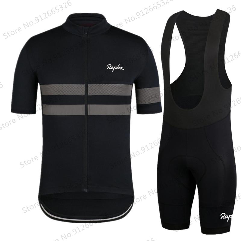 

Racing Sets 2022 Cycling Clothing Men Team Bike Breathable Jersey Set Road Bicycle Wear Ropa Roupa Ciclismo, Black;blue