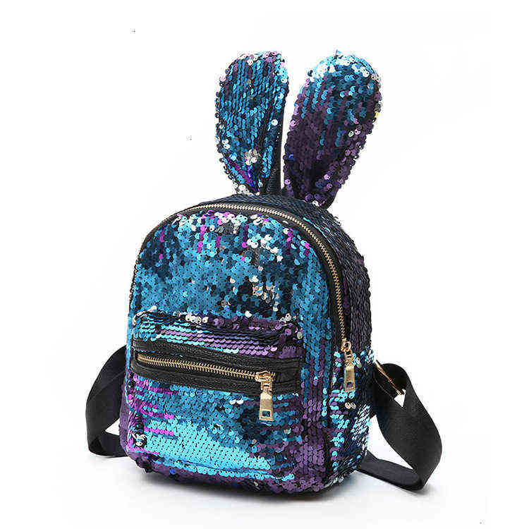 

HBP Non- Sequins for rabbit ear casual Backpack sport.0018, Red