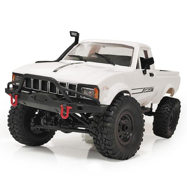 

C24-1K 1/16 Kit 4WD 2.4G Military Truck Buggy Crawler Off Road RC Car 2CH Toy