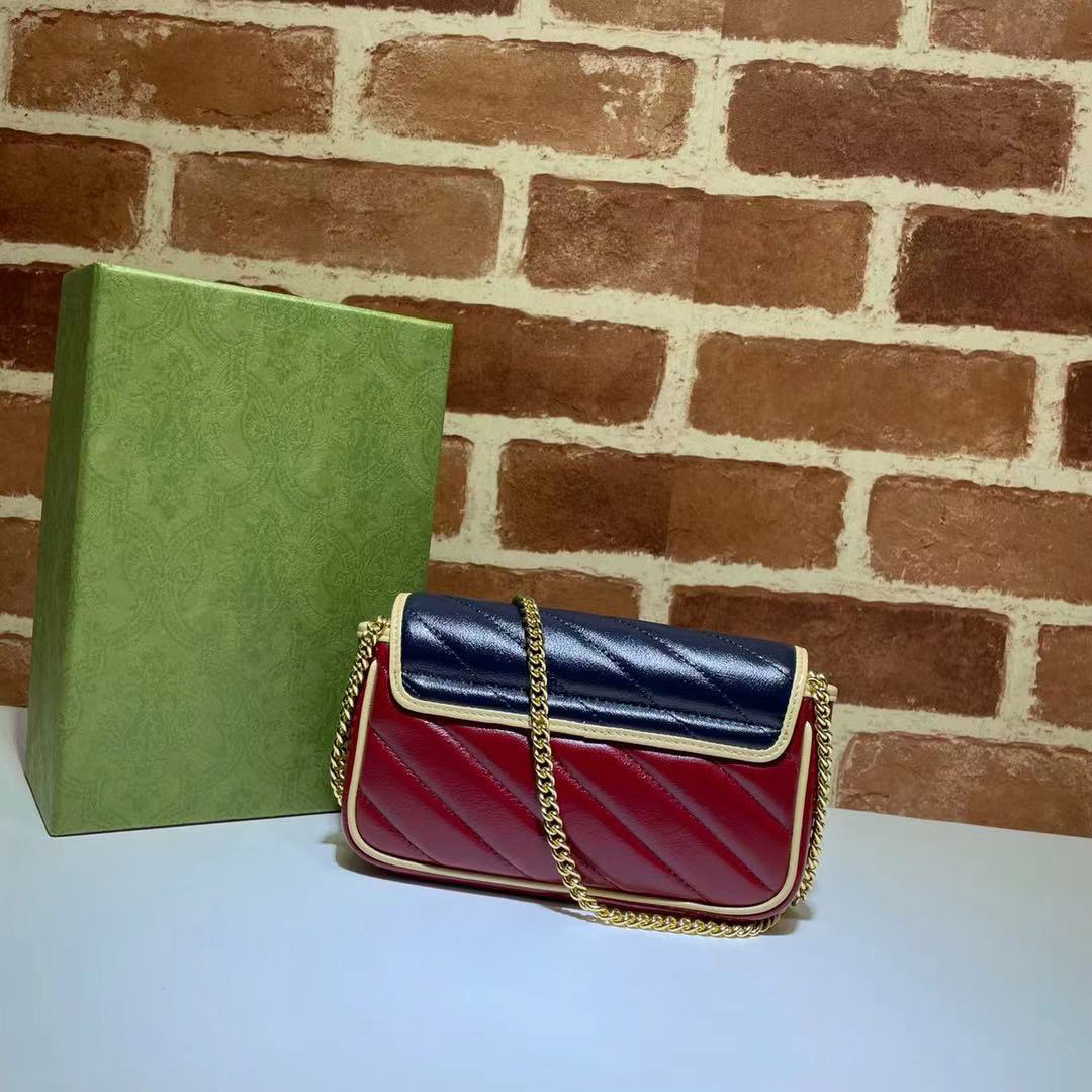 

top quality 574969 Fashion Genuine Oil wax Leather Shoulder bags, Diamond Lattice Quilted Flap Women Luxurys Designers Bags 2021 16.5cm mini size Spring and Summer, Gift bag