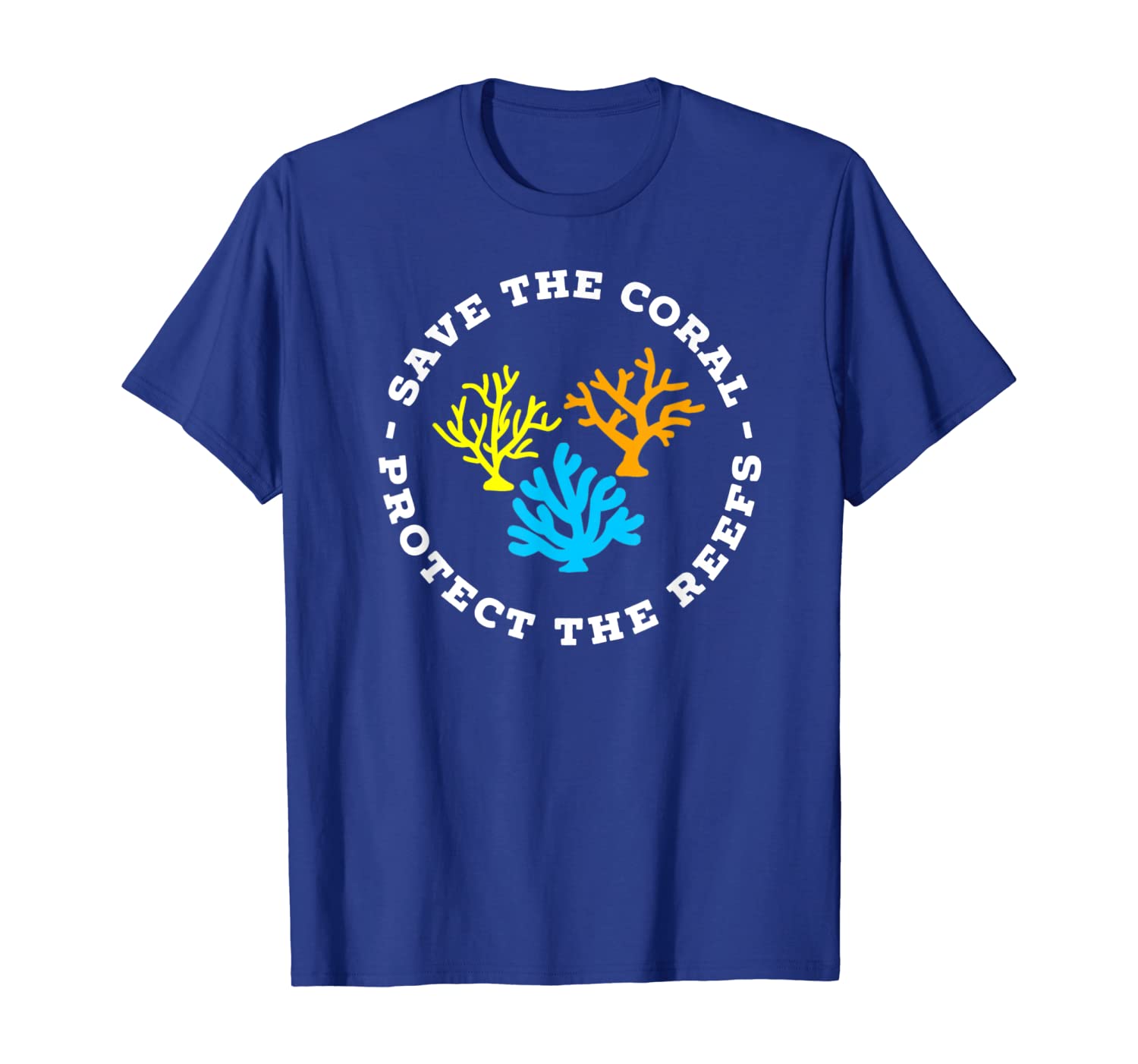 

save the coral t shirt reef aquarium marine biology tshirt, White;black