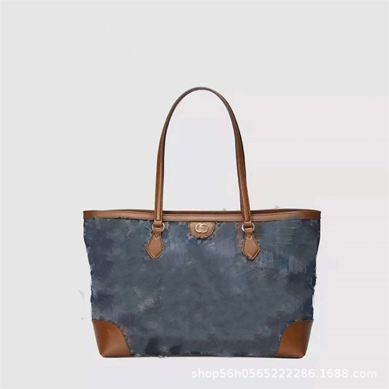 

2021g women's bag single shoulder Commuter college student class Tote Bag armpit handbag, Blue