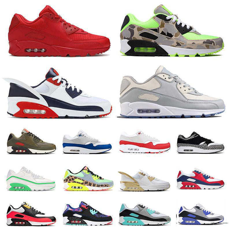 

release 1990 style Shoes reverse duck green camo orange LX 90s dancecolor Men Women Sneakers OG volt Trainers 5.5-11 GR5N, Color 38