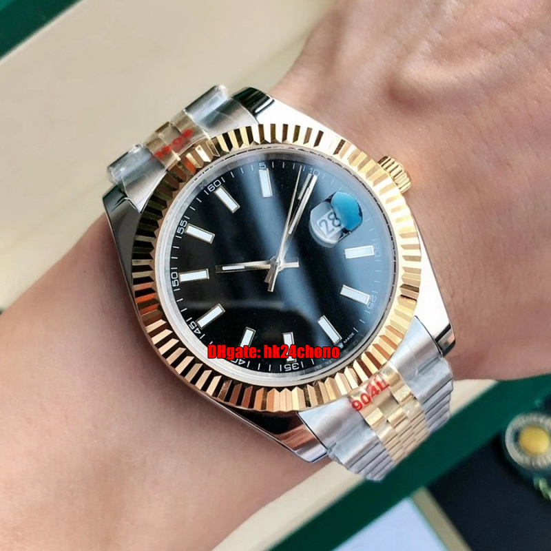 

9 Styles High Quality Watches GDF 904L 126333 41mm Miyota 8215 Automatic Mens Watch Sapphire Mirror Black Dial 18K Gold Two-tone Steel Bracelet Gents Wristwatches, Vip