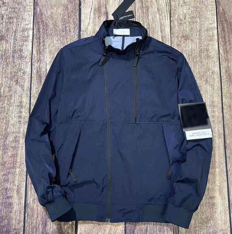 the Men Air Hooded et Windbreaker Zipper Hoodi Patchwork ets Stone Running Sports Hoody Jogger Casual Island Coat E2a015-image-745652018