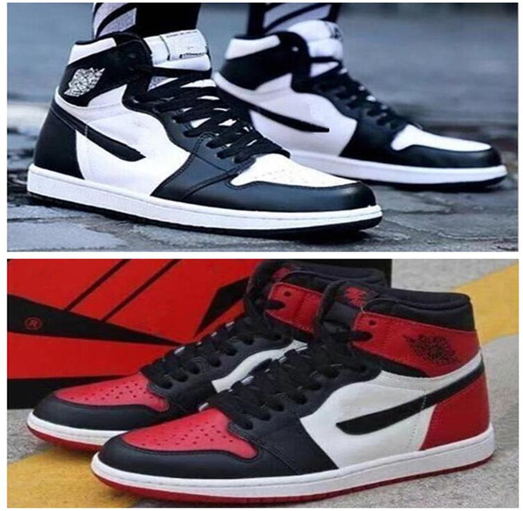 

2021 New Arrival jumpman 1 1s High Black Toe Not For Resale Men Women Basketball Shoes Obsidian UNC Black White Discount