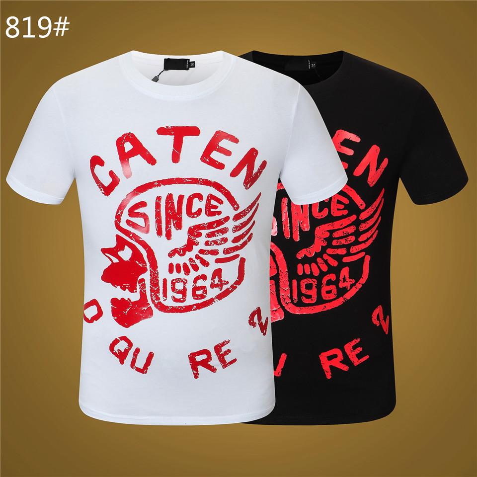 

MEN casual Mens Designer hip-hop Polo shirt T shirts Letter Print short sleeve white collar summer Polos Tops Tee M-xxxl black 19