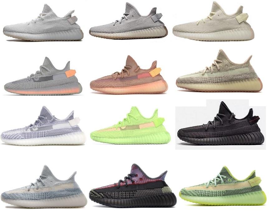 

2021 With Box&Sock&Tag shoes Mono Black Ice Mist men' Ash Blue Pearl Stone cinder Women' zebra bred Cream Beluga trainers sp