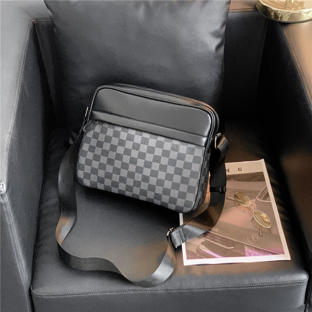 

Men's single shoulder bag cross body designer messenger bags fashion classic letter women's handbag high quality Wallet, With logo