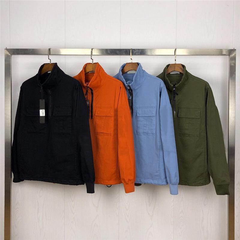 

topsbrand men Turn-Down Collar Windbreaker Zipper Patchwork Jackets Stone Running Sports Hoody Jogger Casual Island Coat SIZE M-XXL 987, Red