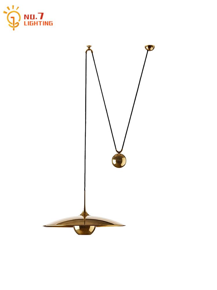 

Post Modern Designer Adjustable Pulley Flying Saucer Pendant Lights Home Decor Studio Window Restaurant Model/dining Room Study Lamps