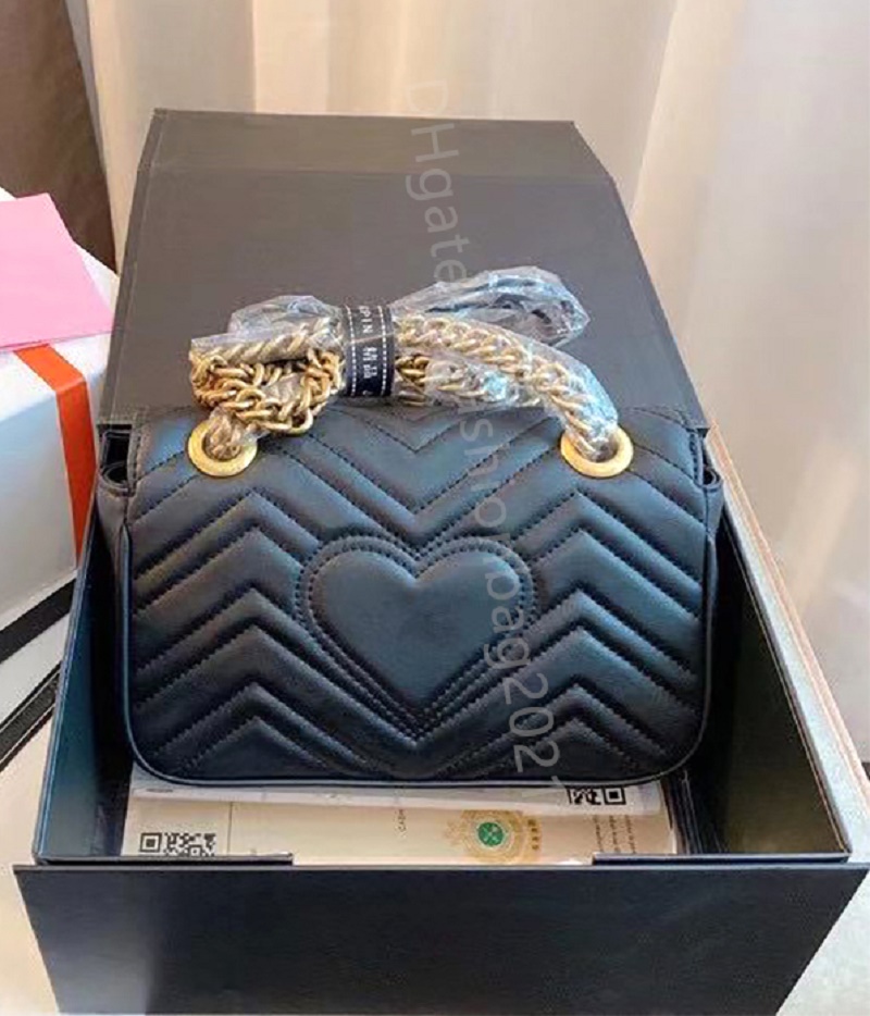 

2021 SS Duble G lady bag Back love Maemont series Women Fashion Handbags Hasp Interior Compartment Exquisite workmanship ladies Cross Body Bags Shoulder handbag, Color w