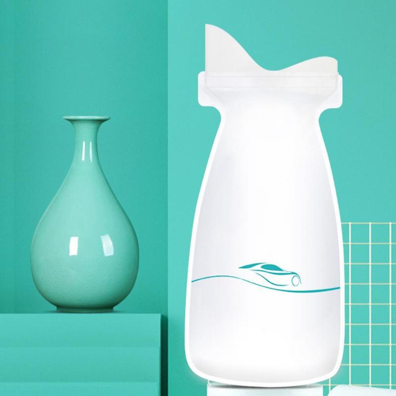

Car Organizer 4Pcs Disposable Urinal Bag Large Capacity Leak-proof 700ML Traffic Jam Mini Toilet Emergency For Travel Outdoors