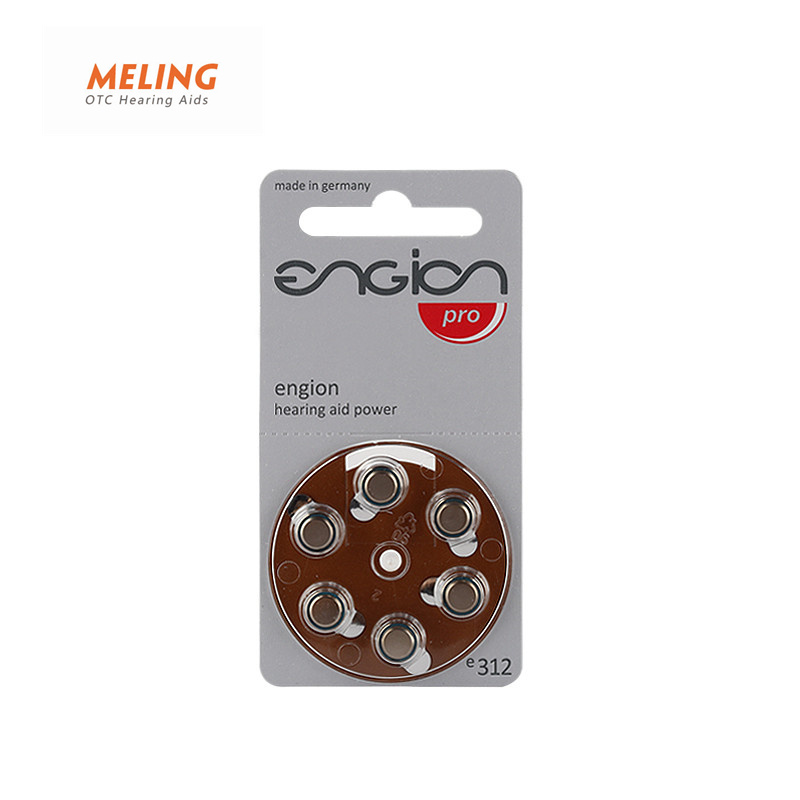 

Meling ENGION Zinc Air 1.4V Battery for CIC.ITC Hearing Aids 312/E312/PR41 Performance Hearing Aids Batteries Made in GermanyScouts