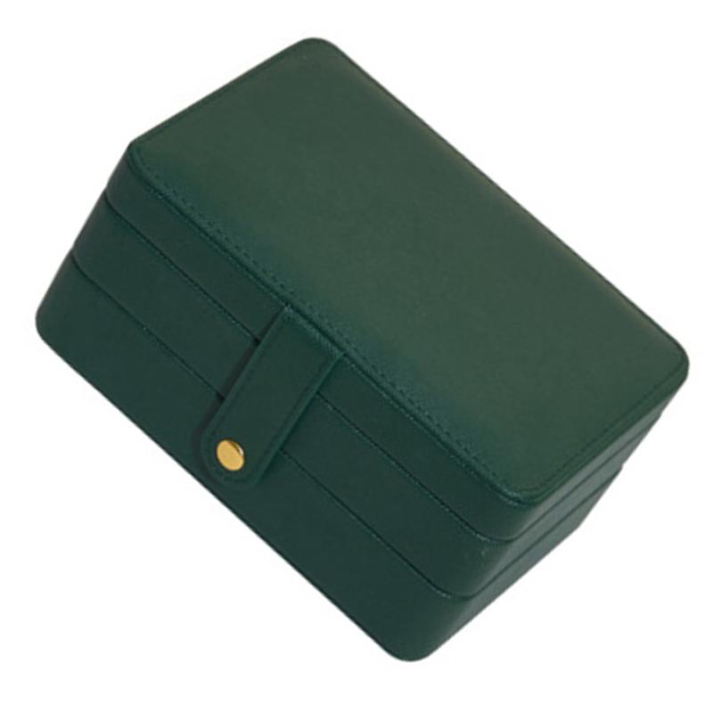 

Jewelry Pouches, Bags Multilayer Organizer Box Pu Leather Jewelries Storage Case Portable Necklaces Rings