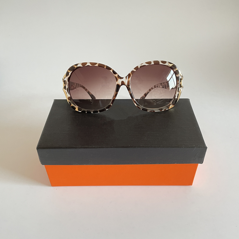 

Luxury Sunglasses for Women Uv Protection Vintage Large Frame Men Brand Sun Glasses 9089 with Box